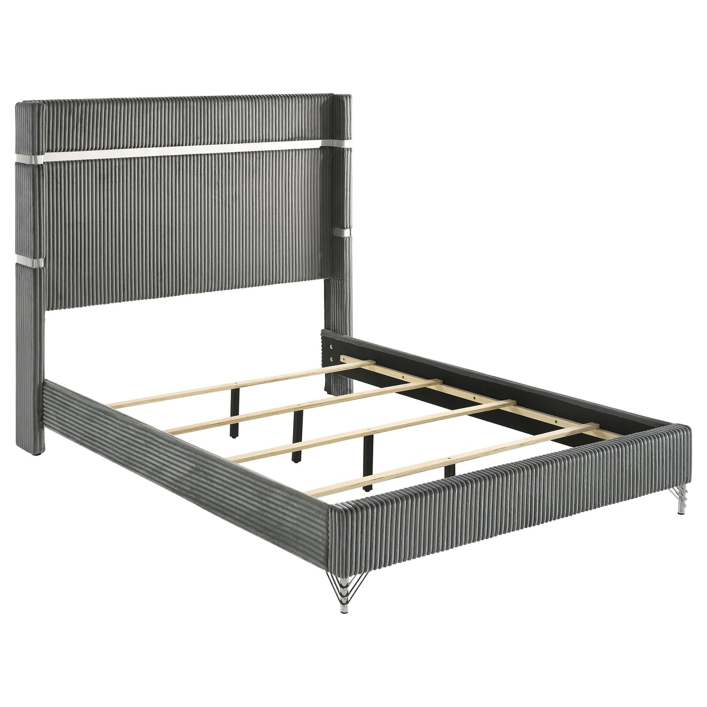 Lucia Bed 5-Piece Set in Black
