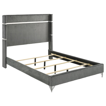 Lucia Bed 5-Piece Set in Black