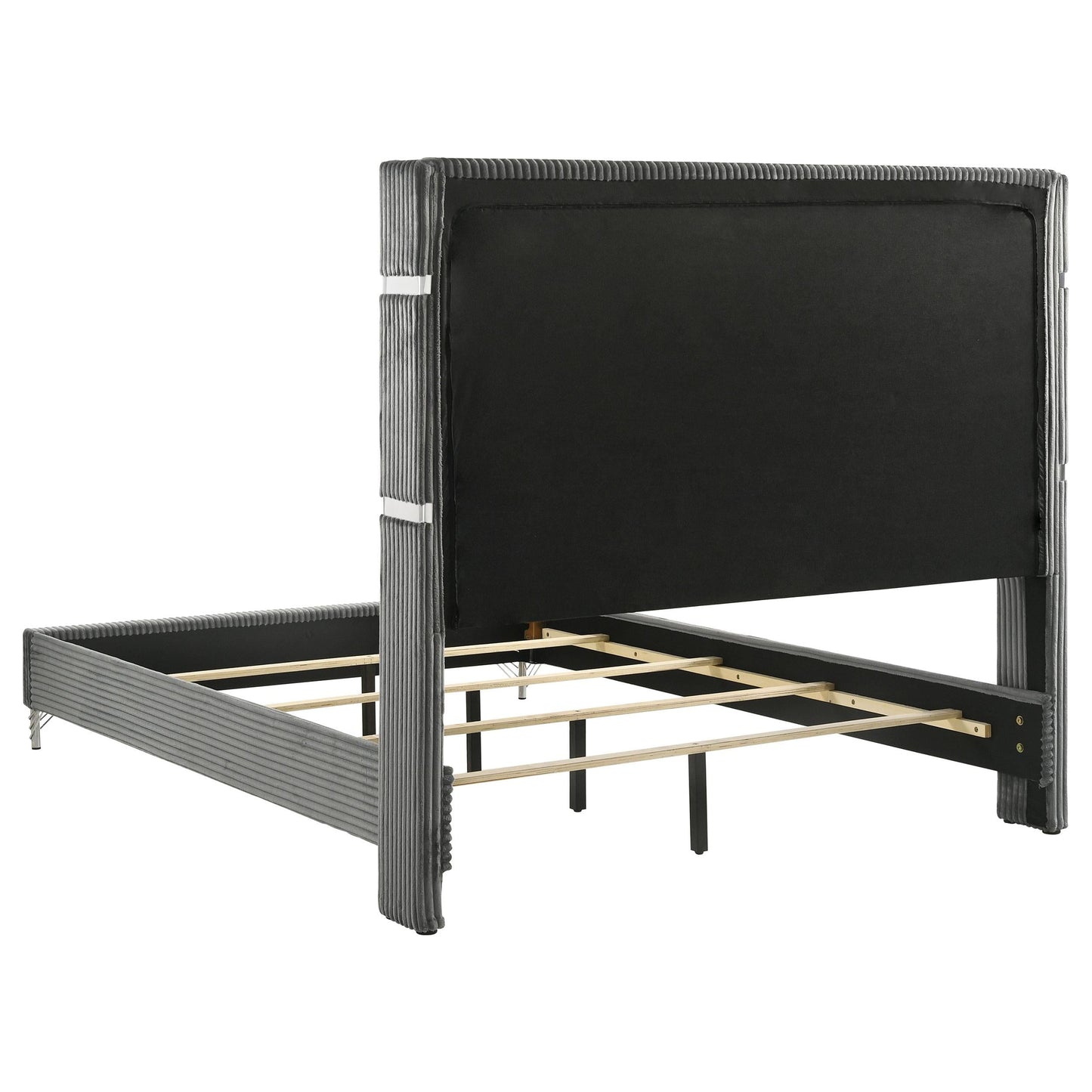 Lucia Bed 5-Piece Set in Black