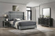 Lucia Bed 4-Piece Set in Black
