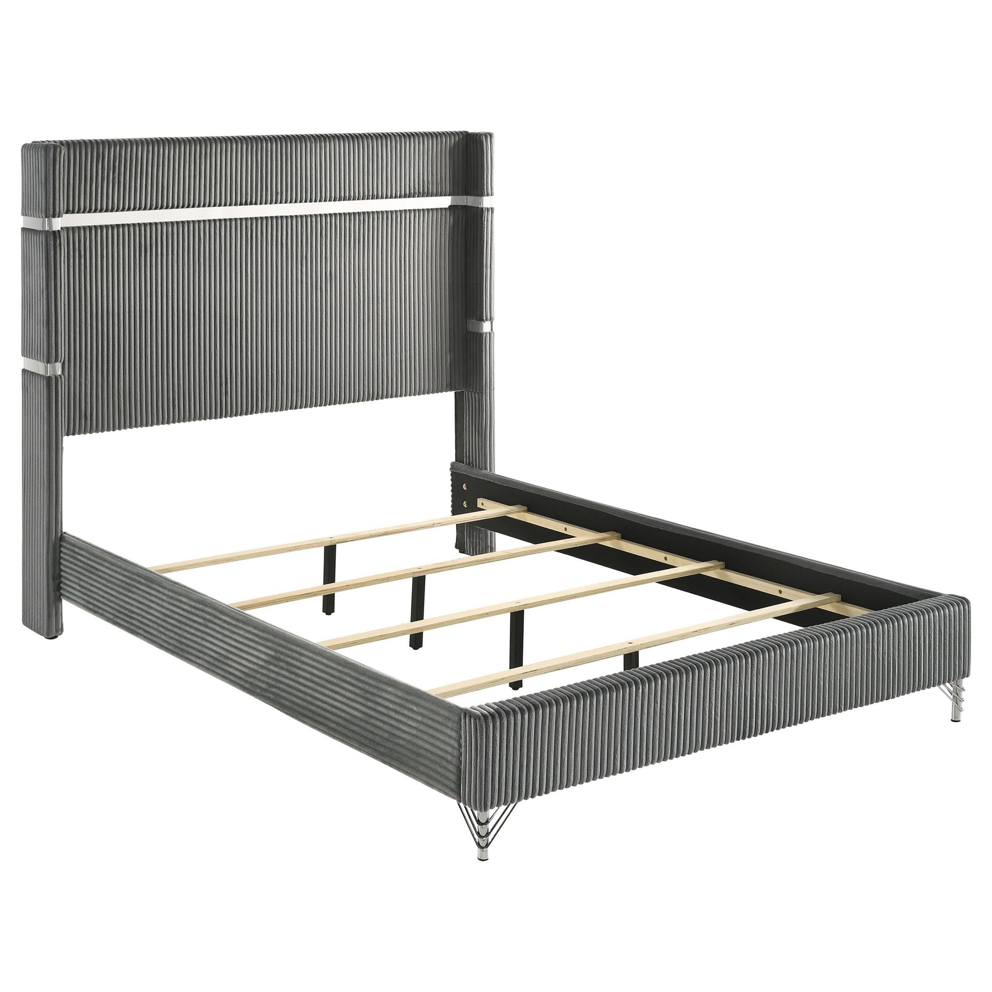 Lucia Bed 5-Piece Set in Black