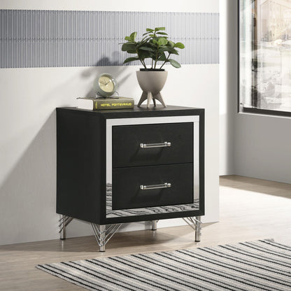 Lucia Nightstand - Black