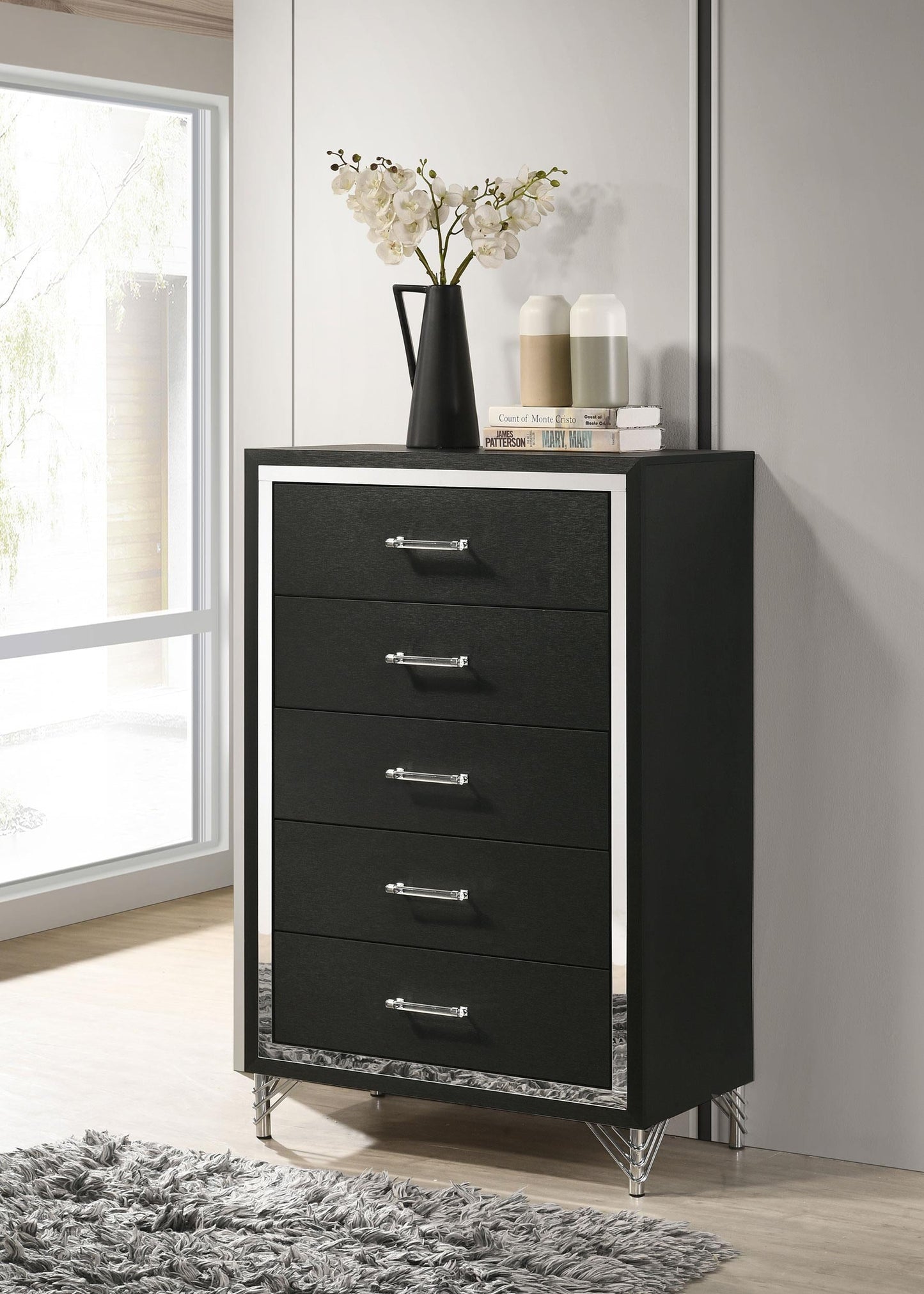 Lucia Chest - Black