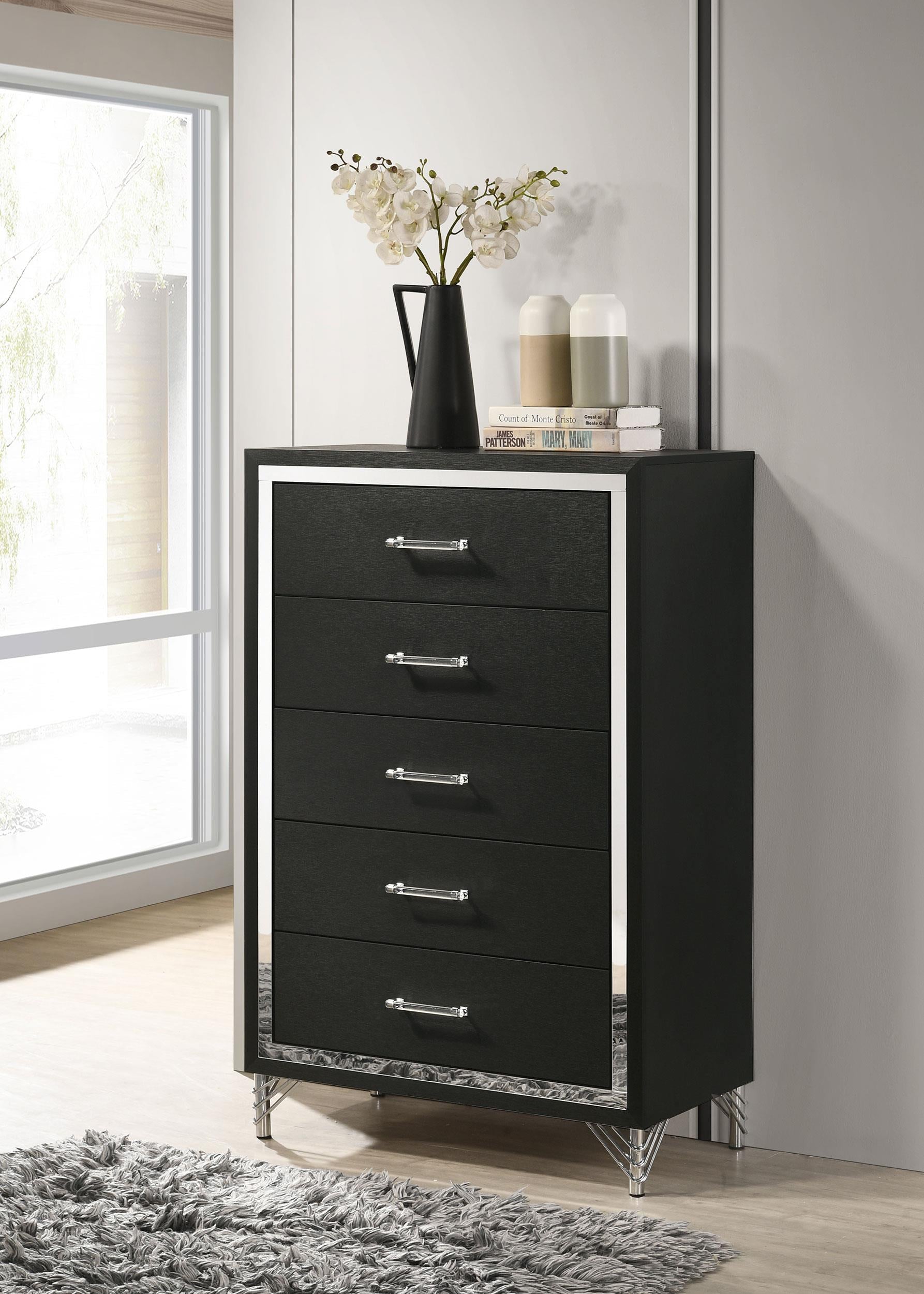 Lucia Chest - Black
