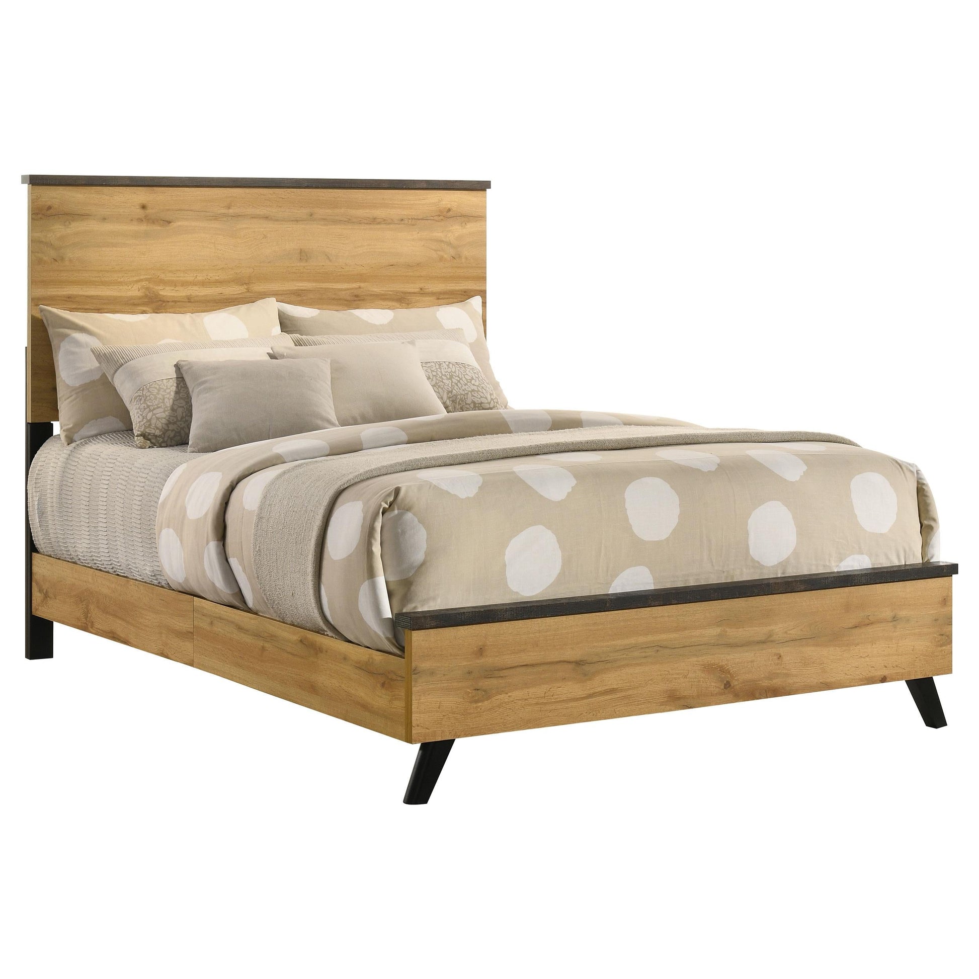 Kaywood Bed in Weathered Brown