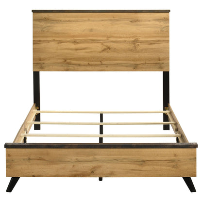 Kaywood Bed in Weathered Brown