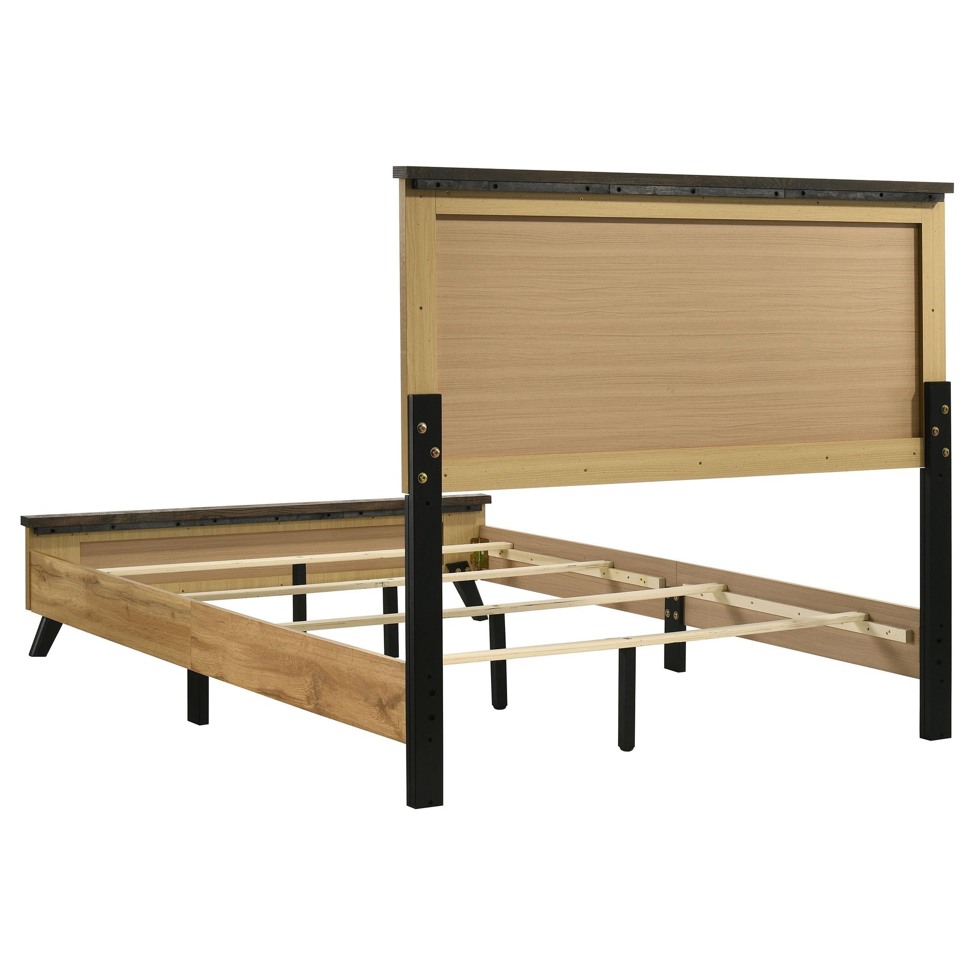 Kaywood Bed in Weathered Brown
