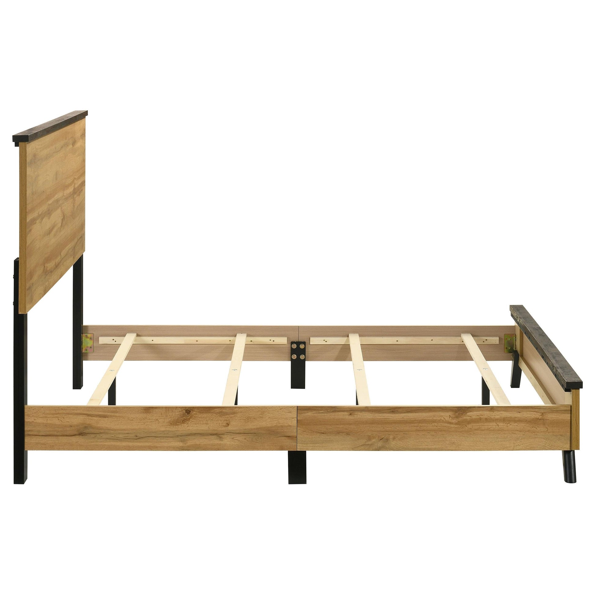 Kaywood Bed in Weathered Brown