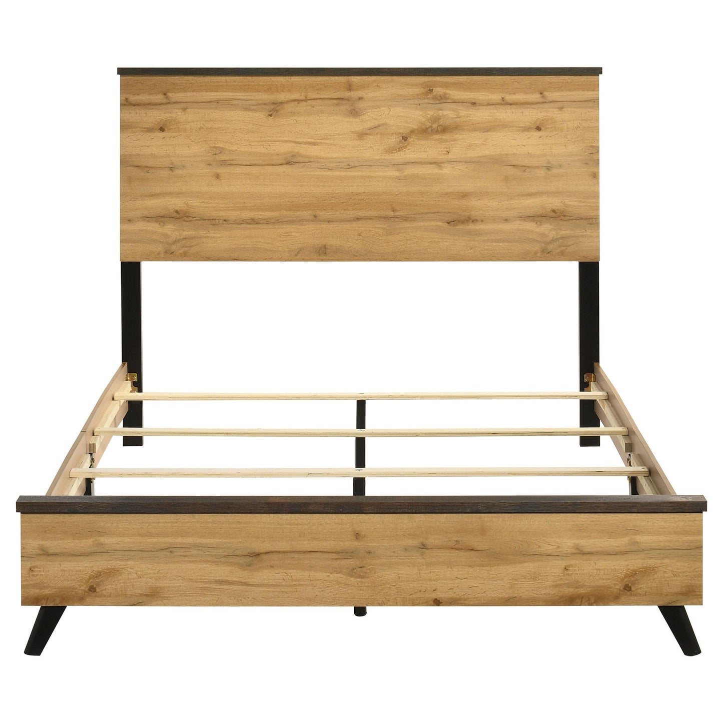 Kaywood Bed in Weathered Brown