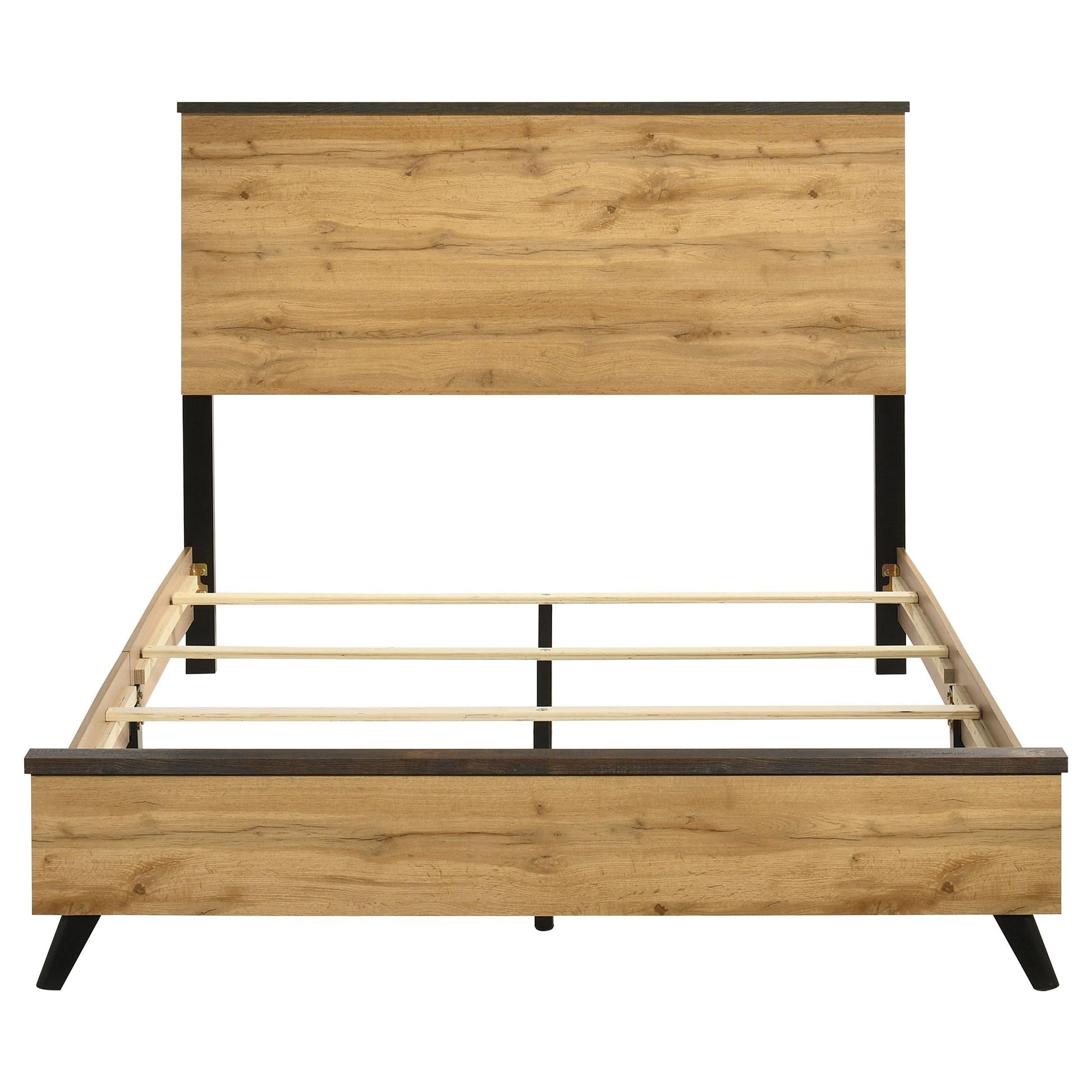 Kaywood Bed in Weathered Brown