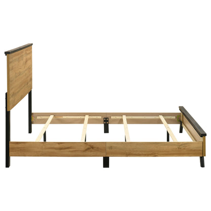 Kaywood Bed in Weathered Brown