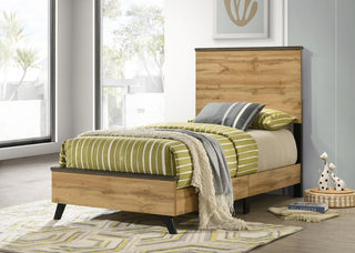 Kaywood Bed in Weathered Brown