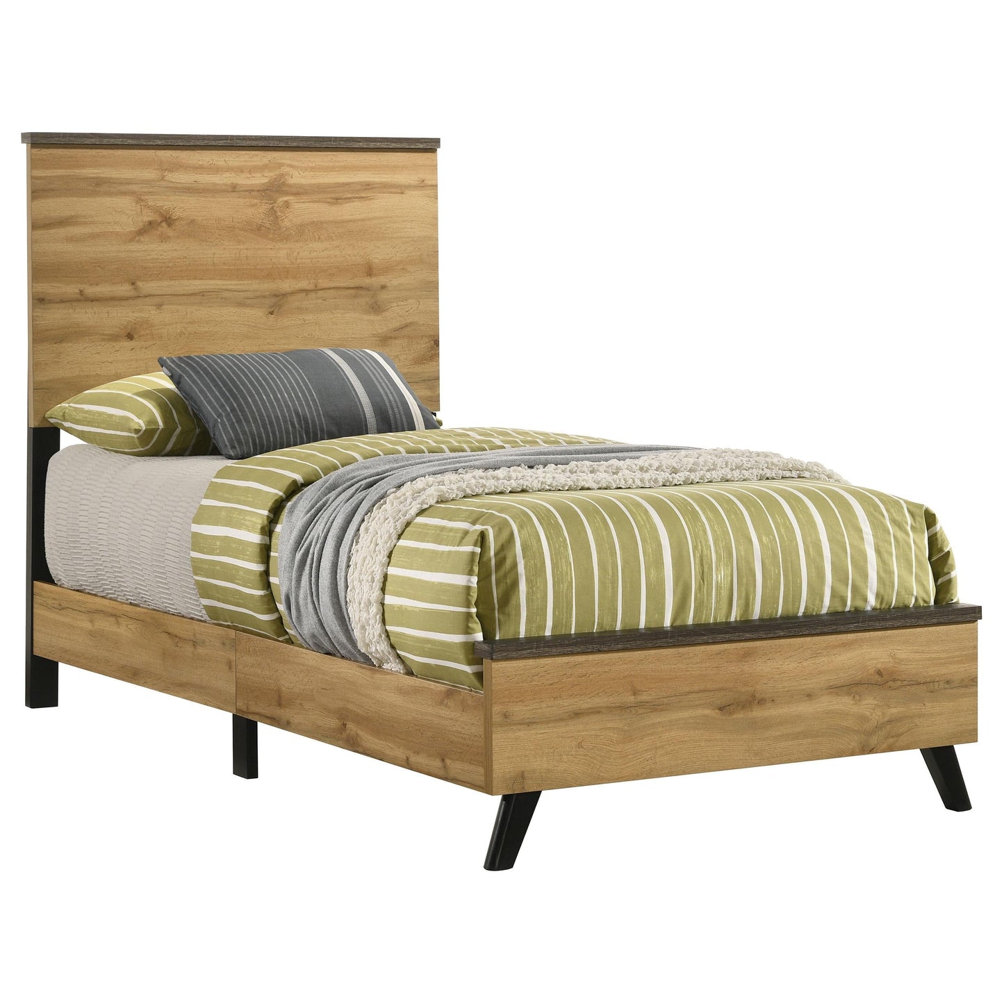 Kaywood Bed in Weathered Brown