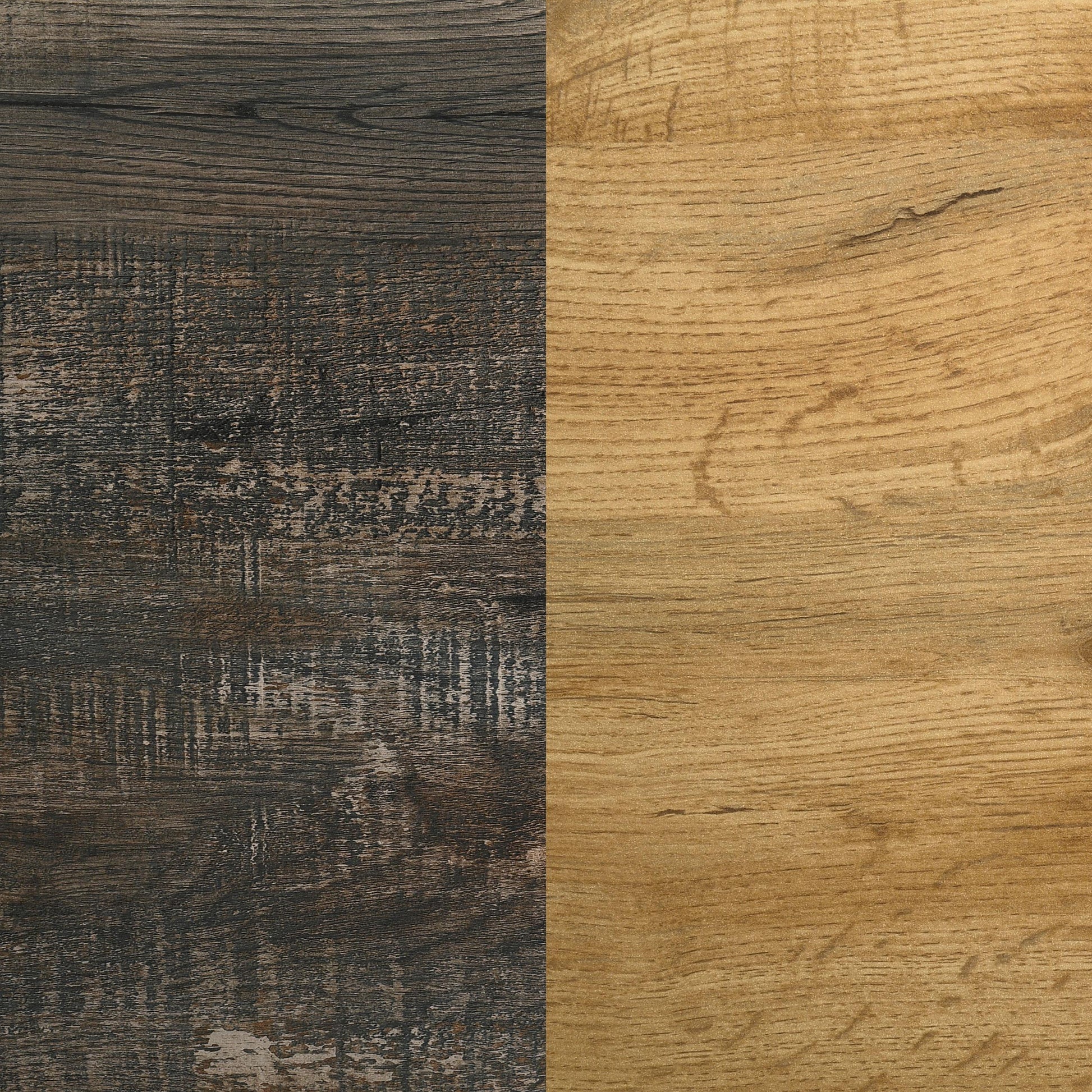 Kaywood Bed in Weathered Brown