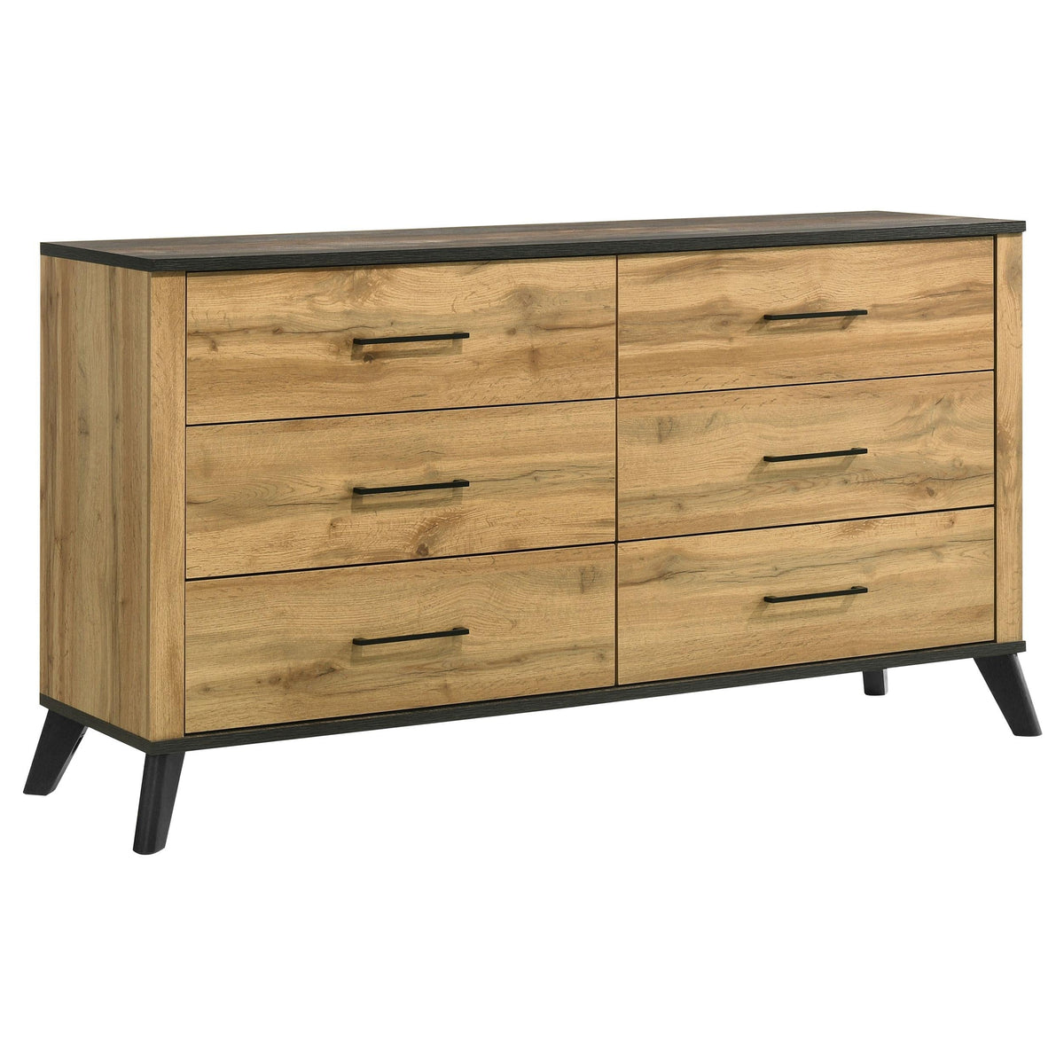 Kaywood Dresser in Weathered Brown - Coaster Furniture