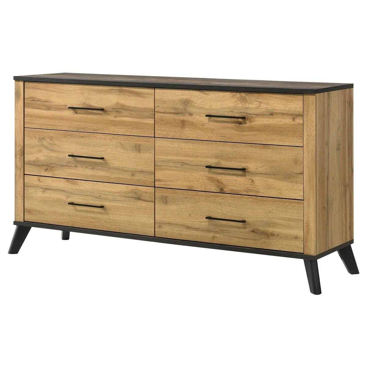 Kaywood Dresser in Weathered Brown - Coaster Furniture