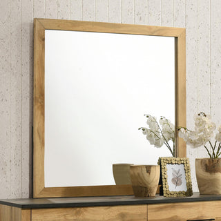 Kaywood Dresser Mirror in Weathered Brown - Coaster Furniture