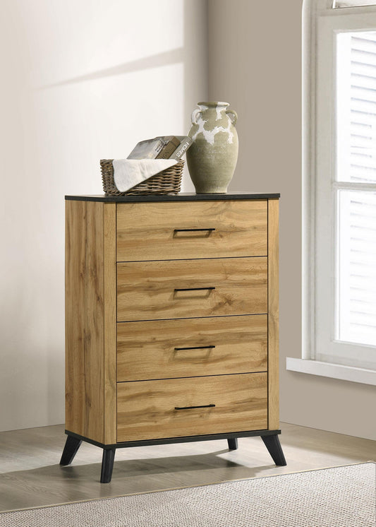 Kaywood Chest in Weathered Brown - Coaster Furniture