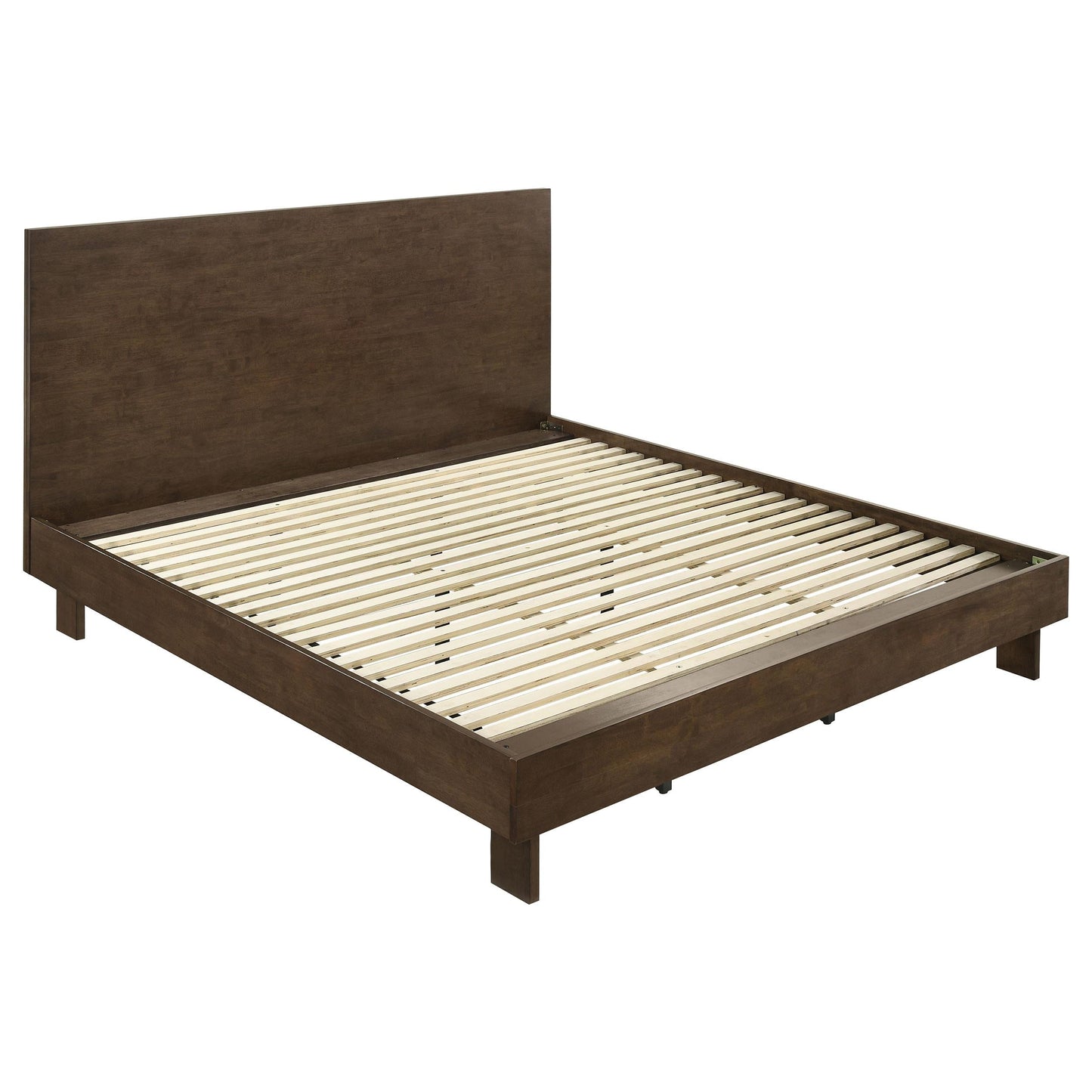Glenwood Bed 5-Piece Set in Warm Brown
