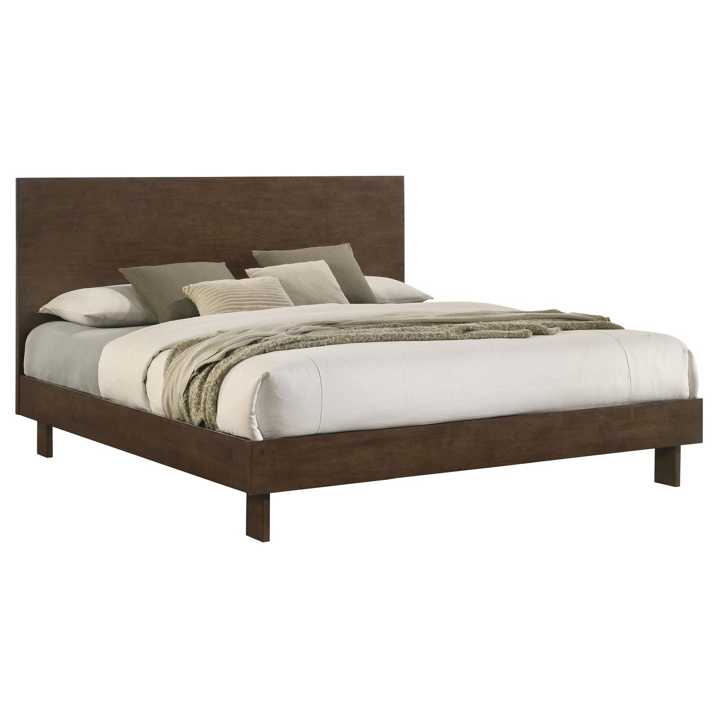 Glenwood Bed in Warm Brown