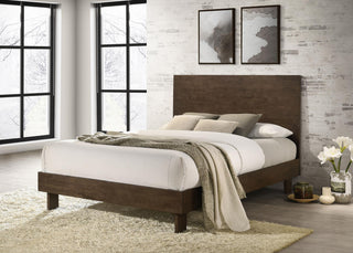 Glenwood Bed in Warm Brown