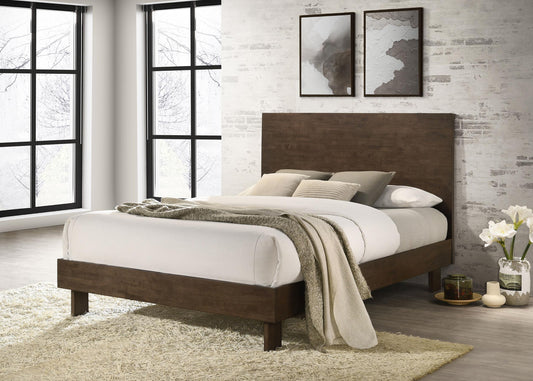 Glenwood Bed in Warm Brown