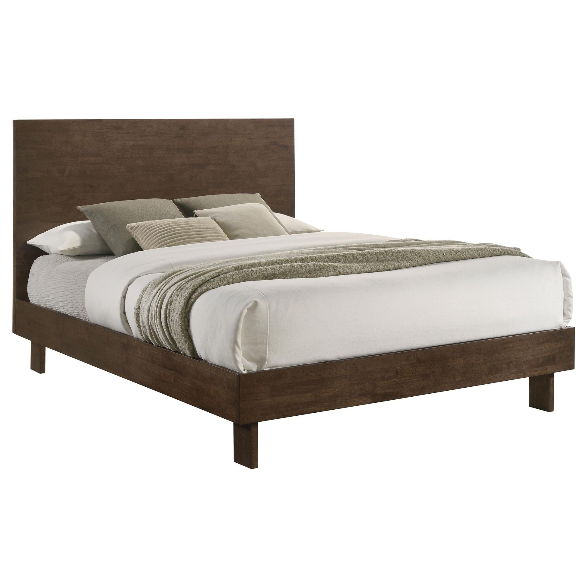 Glenwood Bed in Warm Brown