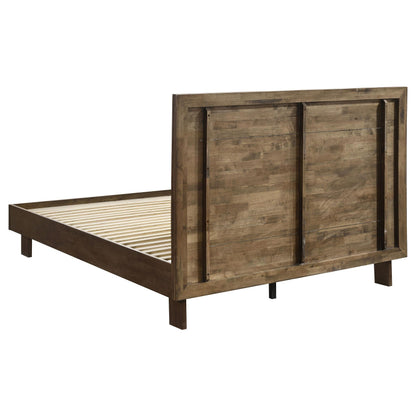 Glenwood Bed in Warm Brown
