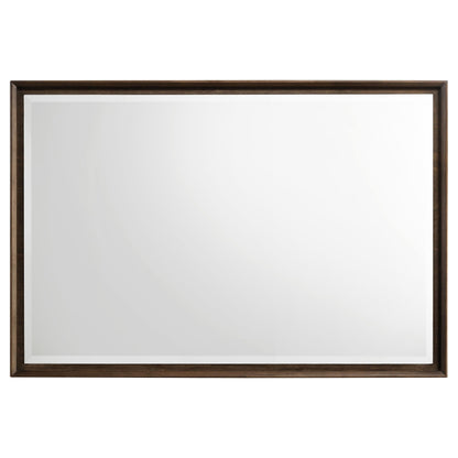 Glenwood Dresser Mirror in Warm Brown - Coaster Furniture