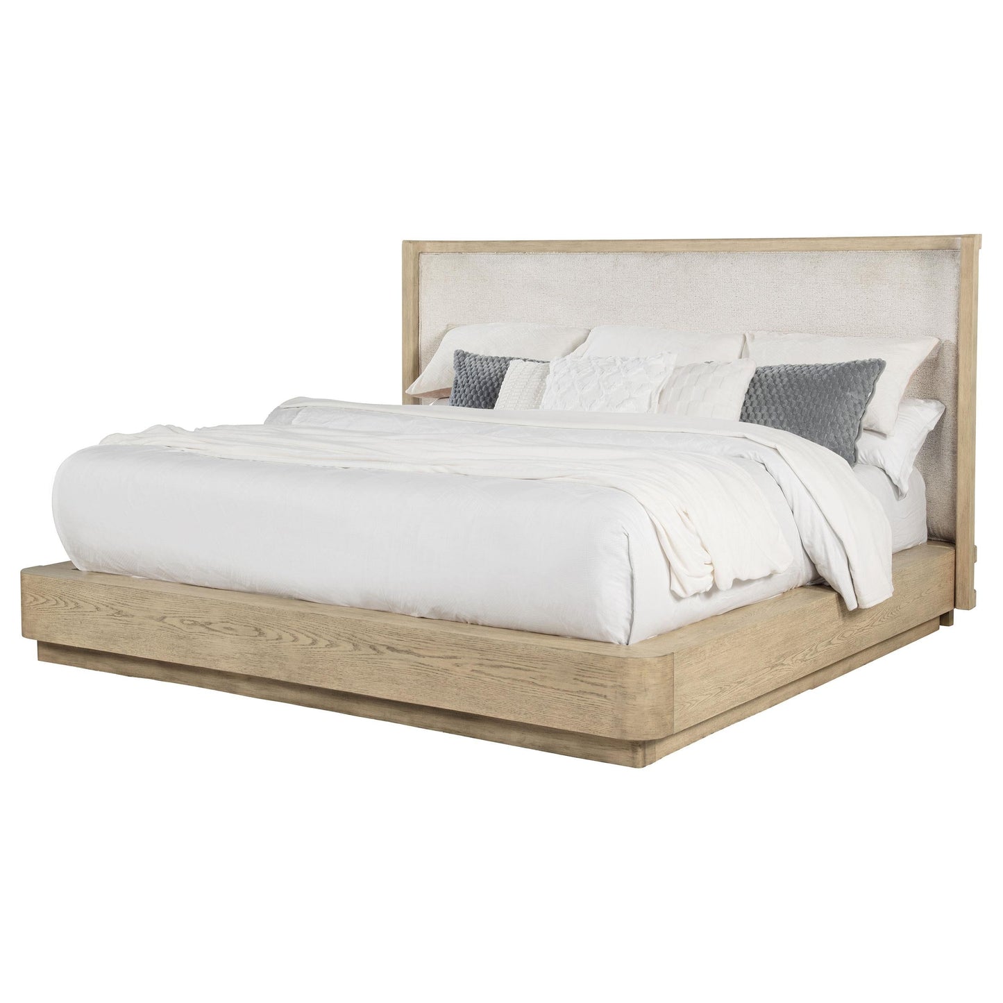 Kailani Queen Bed in Beige Oak - Coaster Furniture