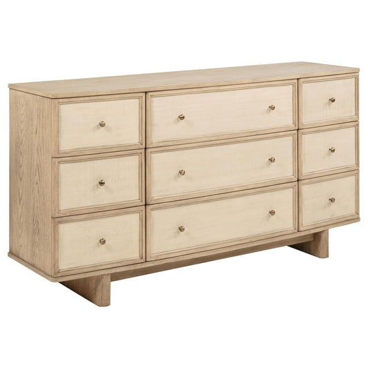 Kailani Dresser in Beige Oak - Coaster Furniture