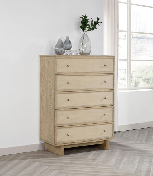 Kailani Chest in Beige Oak - Coaster Furniture