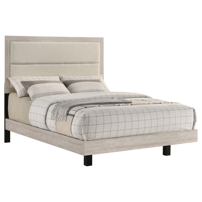 Trenton Bed in Rustic Cream