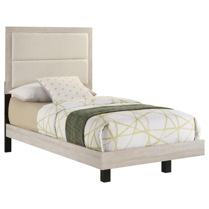 Trenton Bed in Rustic Cream
