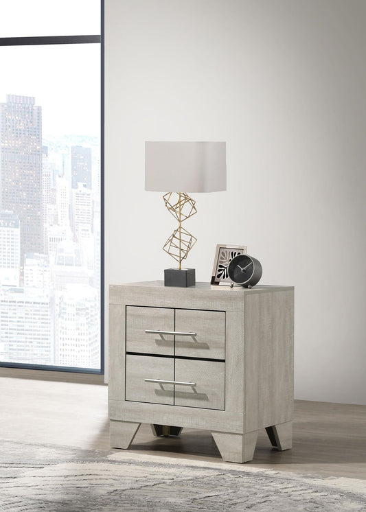 Trenton Nightstand in Rustic Cream - Coaster Furniture