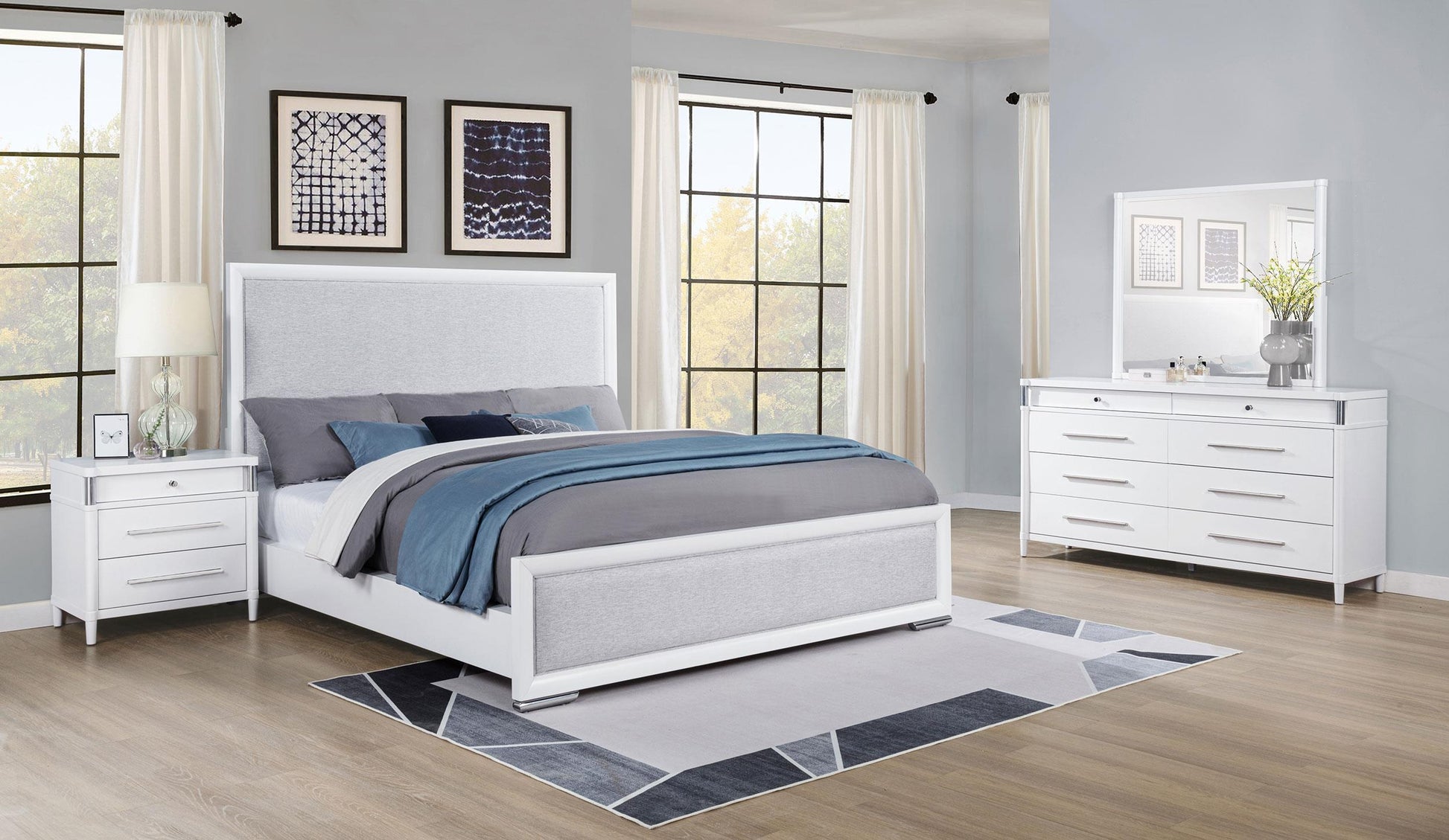 Gracemont 4-Piece Set in White