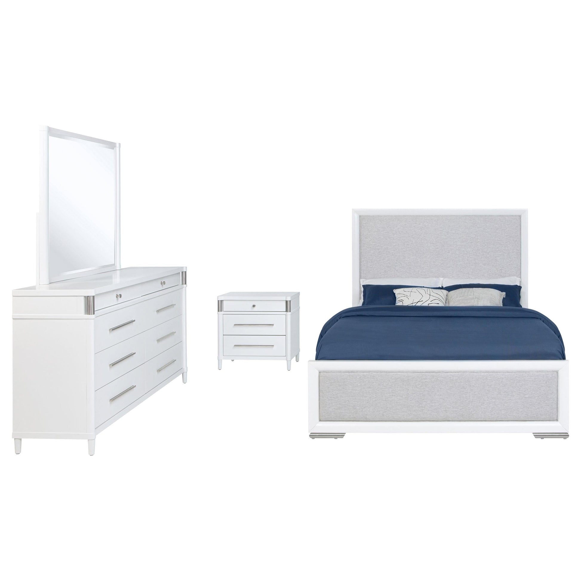 Gracemont 4-Piece Set in White