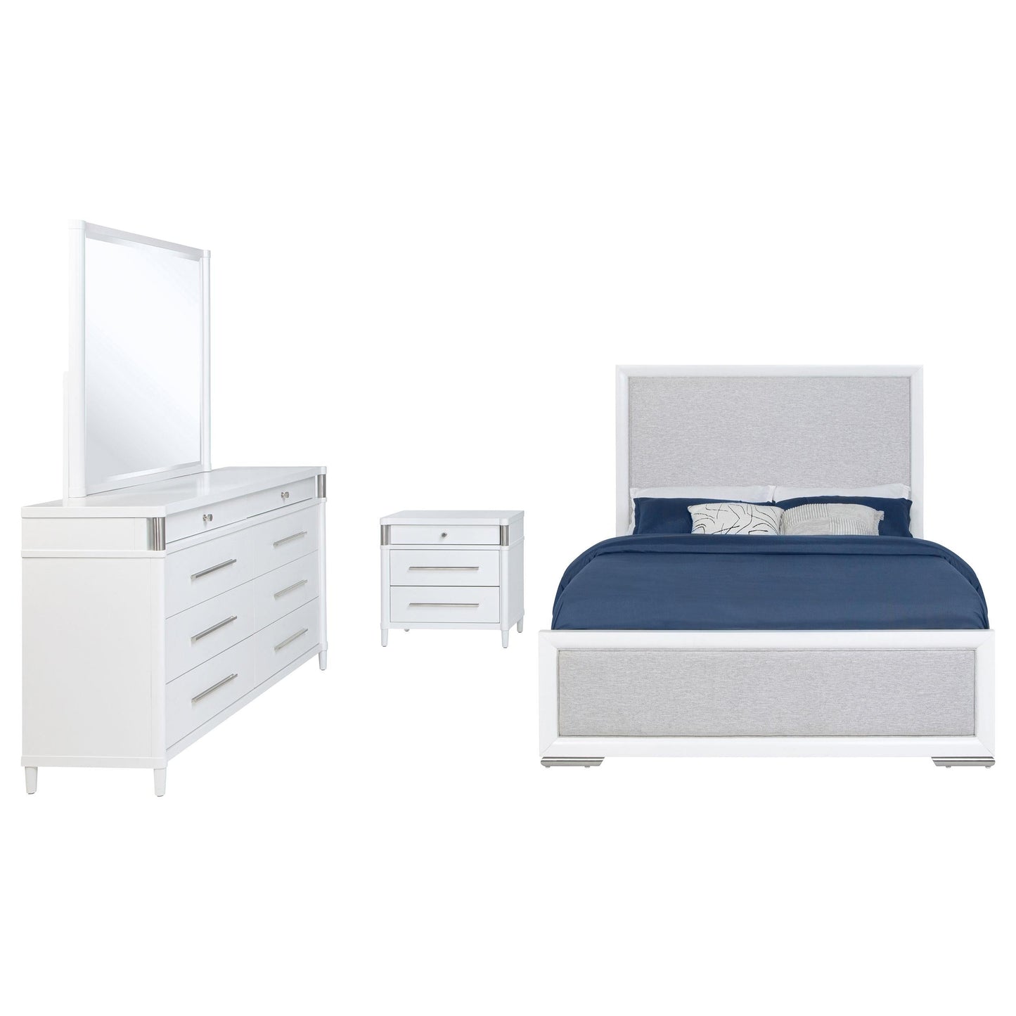 Gracemont 4-Piece Set in White