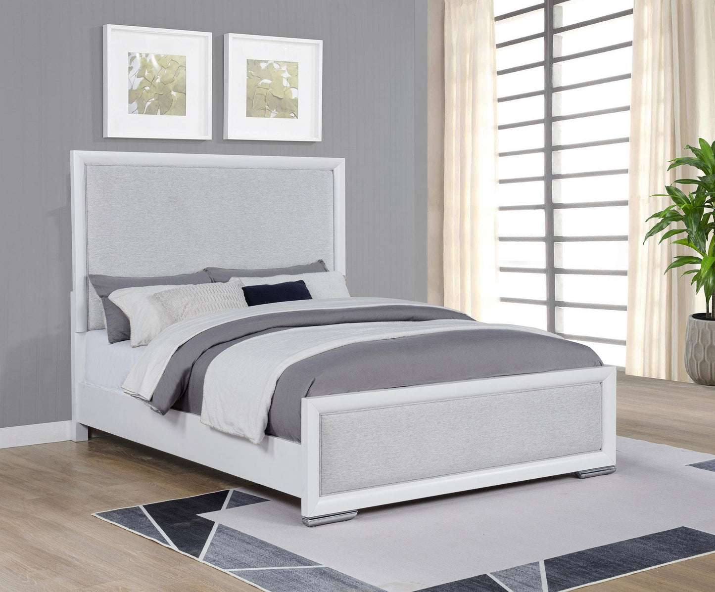 Gracemont Bed in White