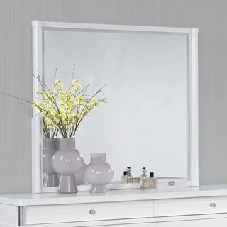 Gracemont Dresser Mirror in White - Coaster Furniture
