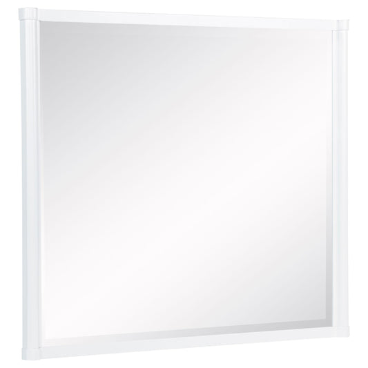 Gracemont Dresser Mirror in White - Coaster Furniture