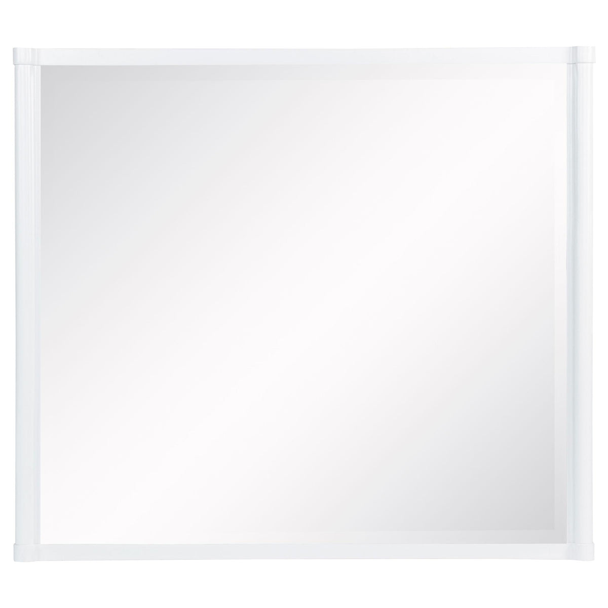 Gracemont Dresser Mirror in White - Coaster Furniture