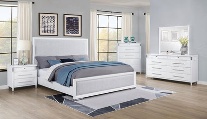 Gracemont Dresser Mirror in White - Coaster Furniture