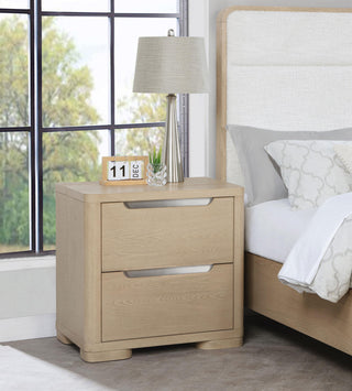 Ladera Nightstand in Light Elm - Coaster Furniture