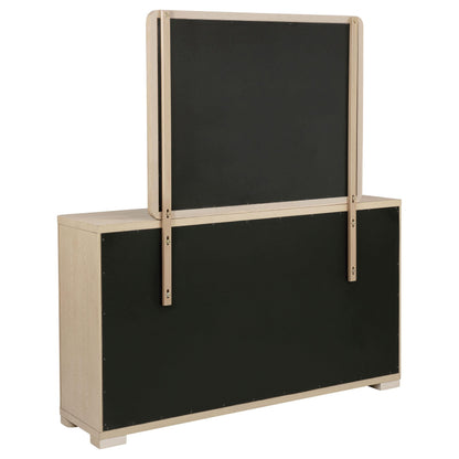 Ladera Dresser With Mirror in Light Elm