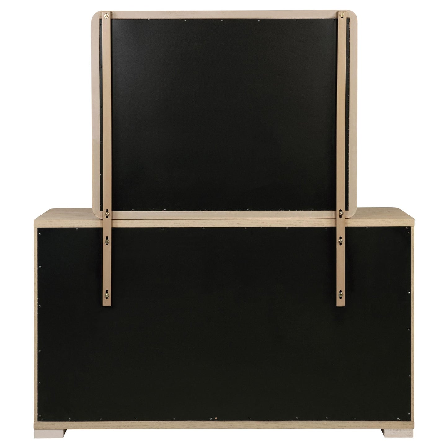 Ladera Dresser With Mirror in Light Elm