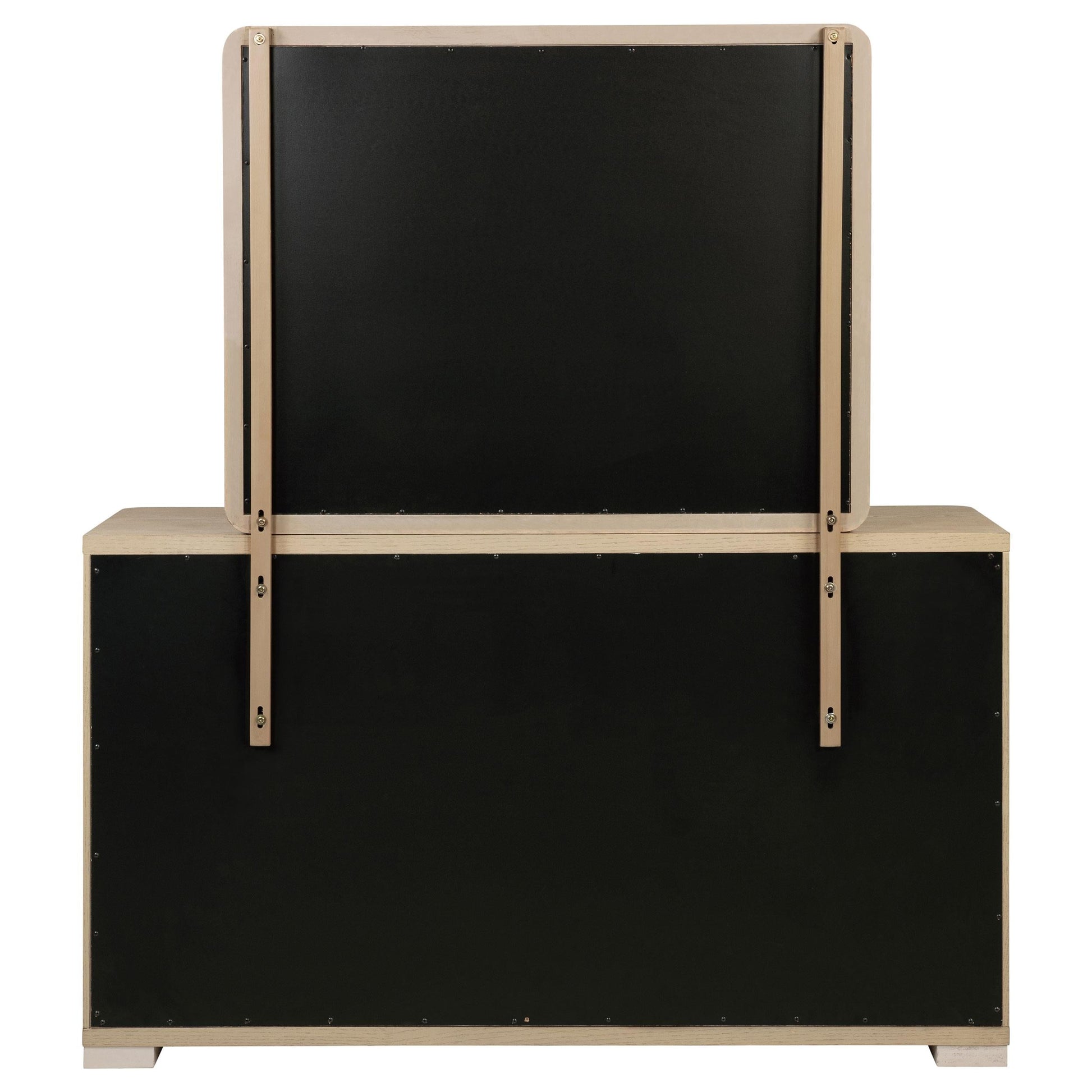 Ladera Dresser With Mirror in Light Elm