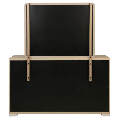 Ladera Dresser With Mirror in Light Elm