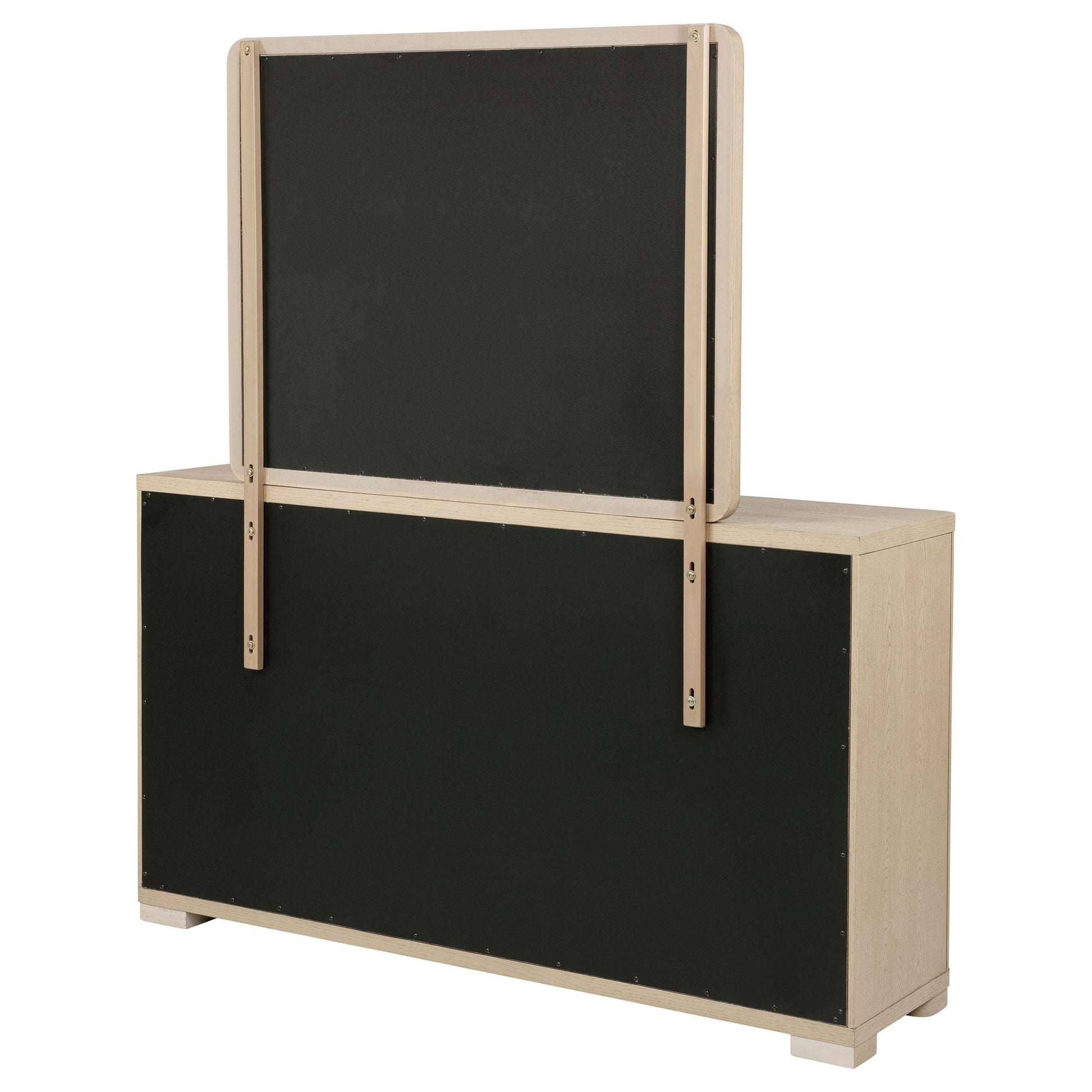 Ladera Dresser With Mirror in Light Elm