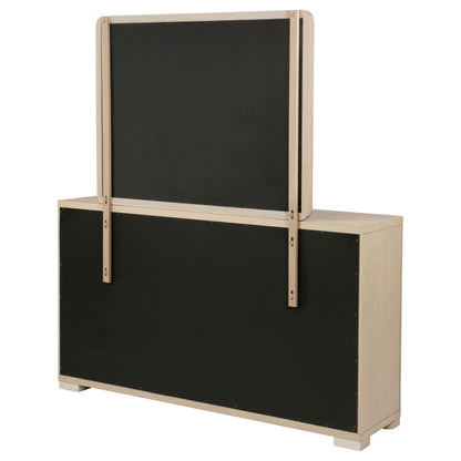 Ladera Dresser With Mirror in Light Elm